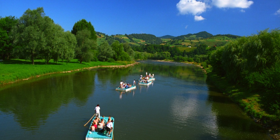 Spływy Doliną Popradu